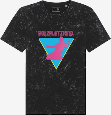 Bolzplatzkind Shirt in Black: front