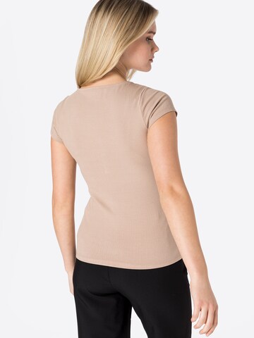 GUESS - Camiseta en beige