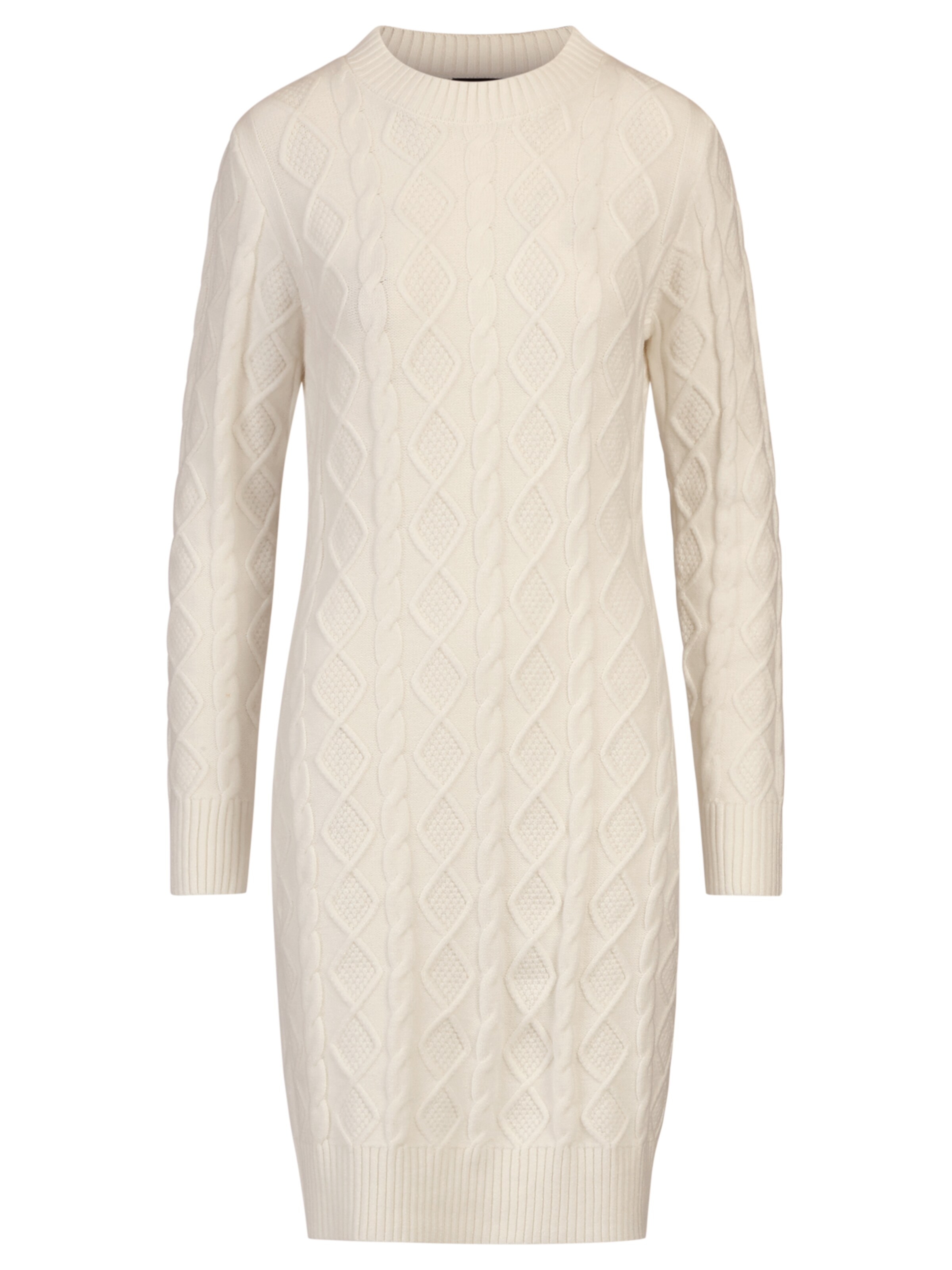 APART Strickkleid in Weiß: Vorderseite