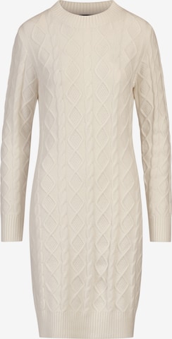 APART Knitted dress in White: front