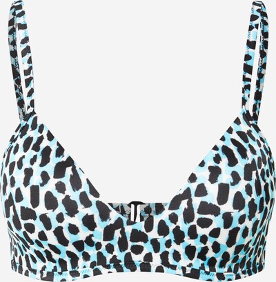 Sutien costum de baie 'Shore Koh Tachai' SLOGGI pe albastru aqua / negru / alb, Vizualizare produs
