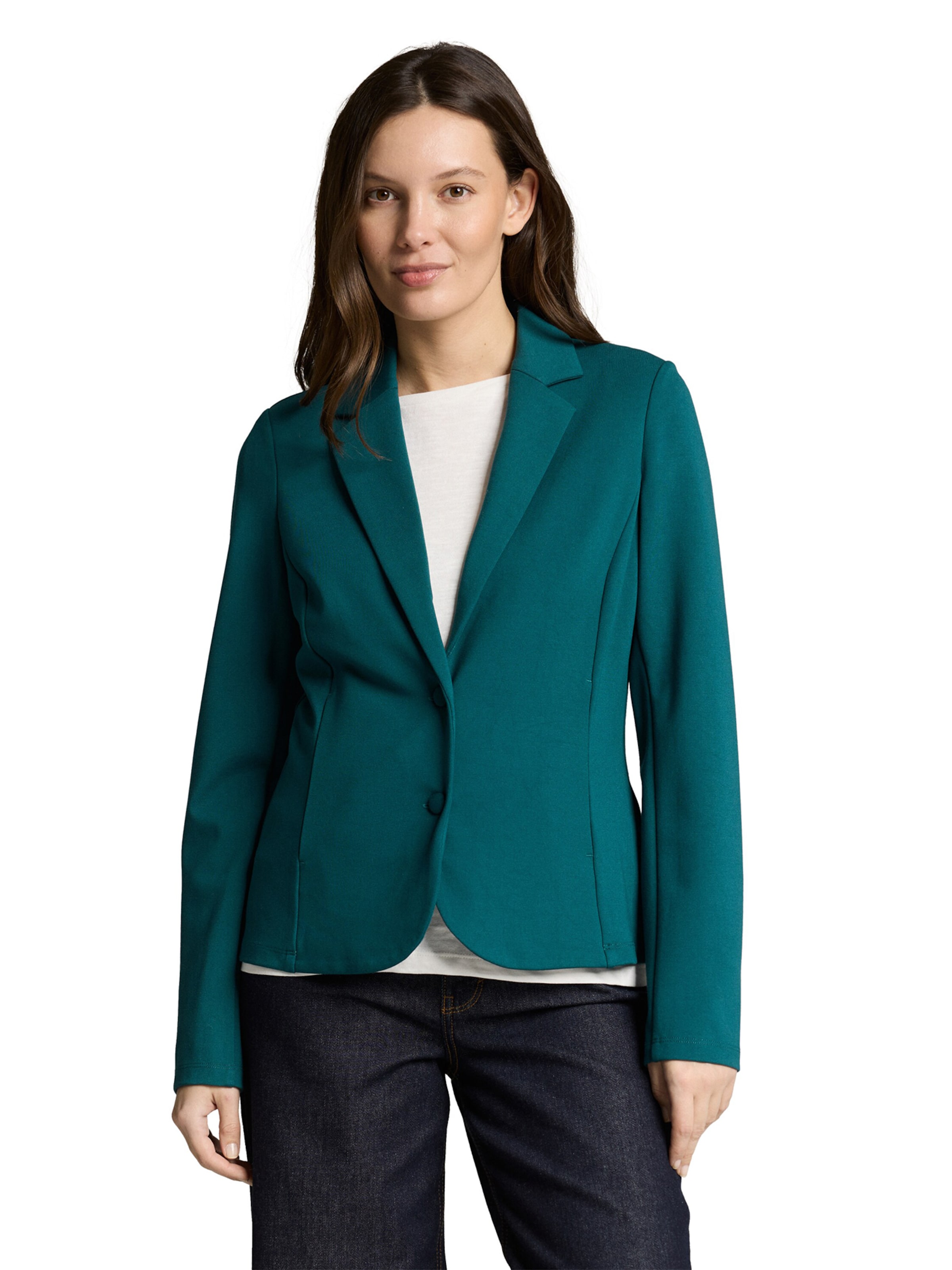 TOM TAILOR - Blazer en verde: frente