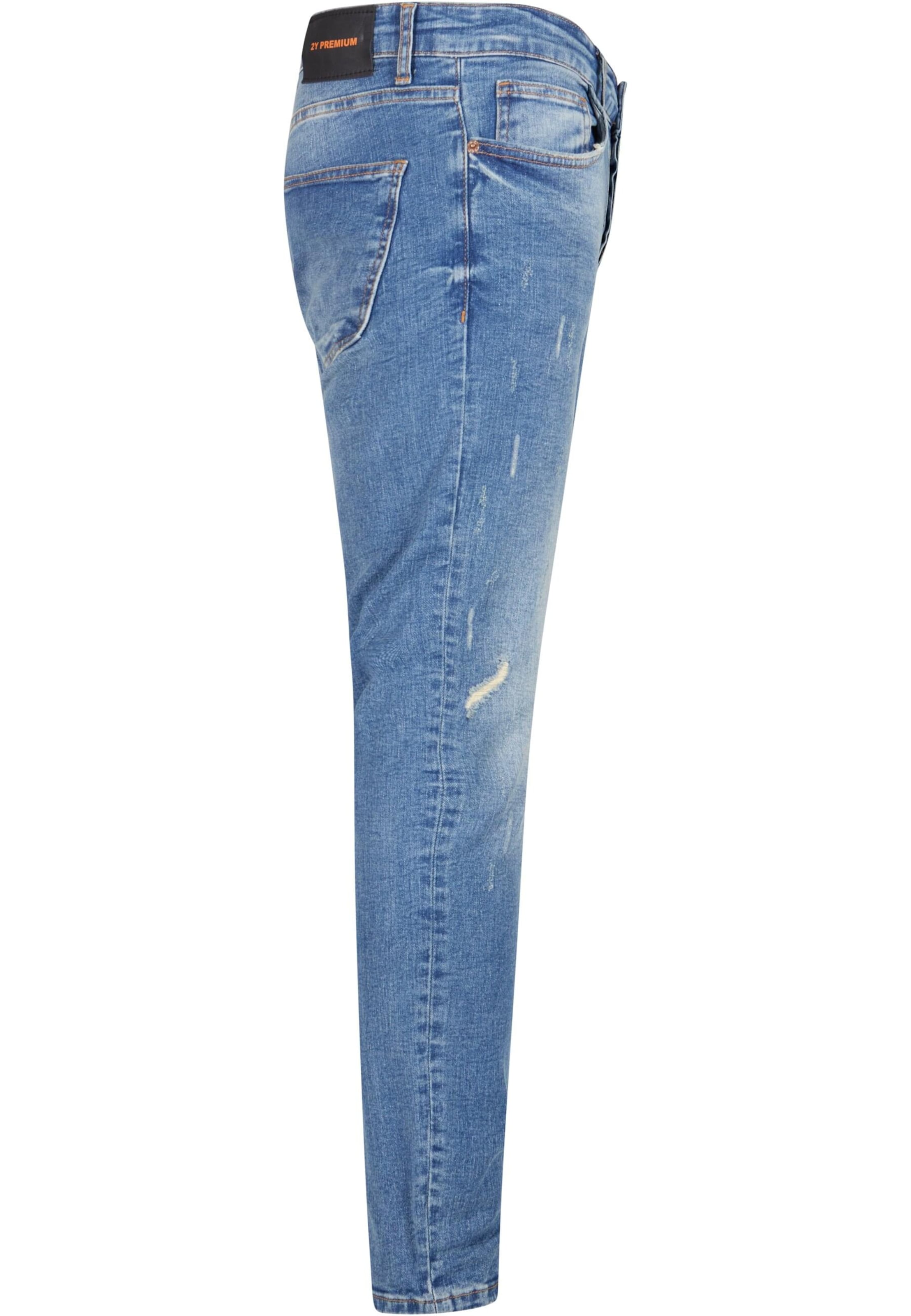 2Y Premium Regular Jeans in Blue