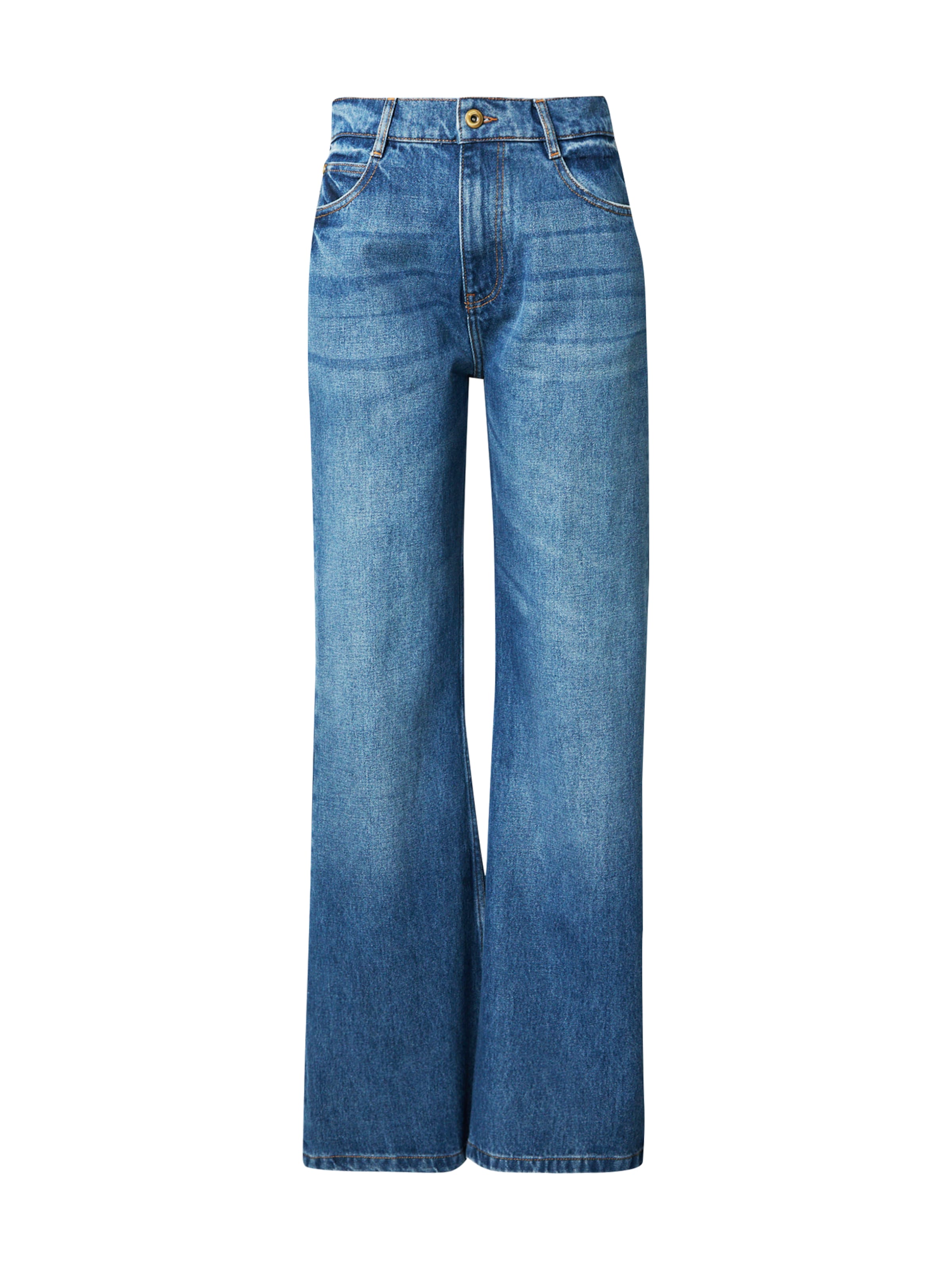 sessun Loosefit Džíny 'SAILNIM' – modrá: přední strana