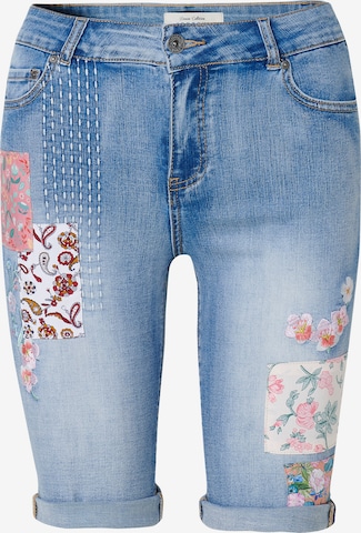 KOROSHI Slimfit Farkut värissä sininen: etupuoli