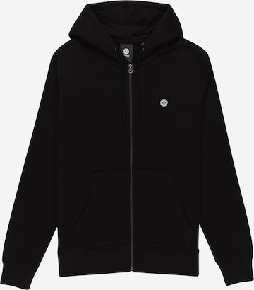 Veste de survêtement 'CORNELL CLASSIC' ELEMENT en noir : devant