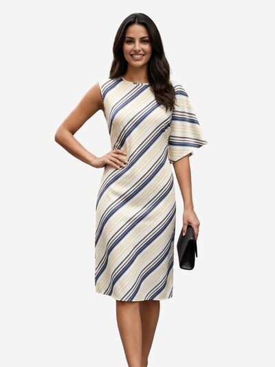 My fashion Robe en 36 en beige / blanc, Vue avec produit