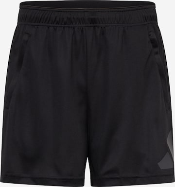 Pantalon de sport 'Essentials' ADIDAS PERFORMANCE en noir : devant
