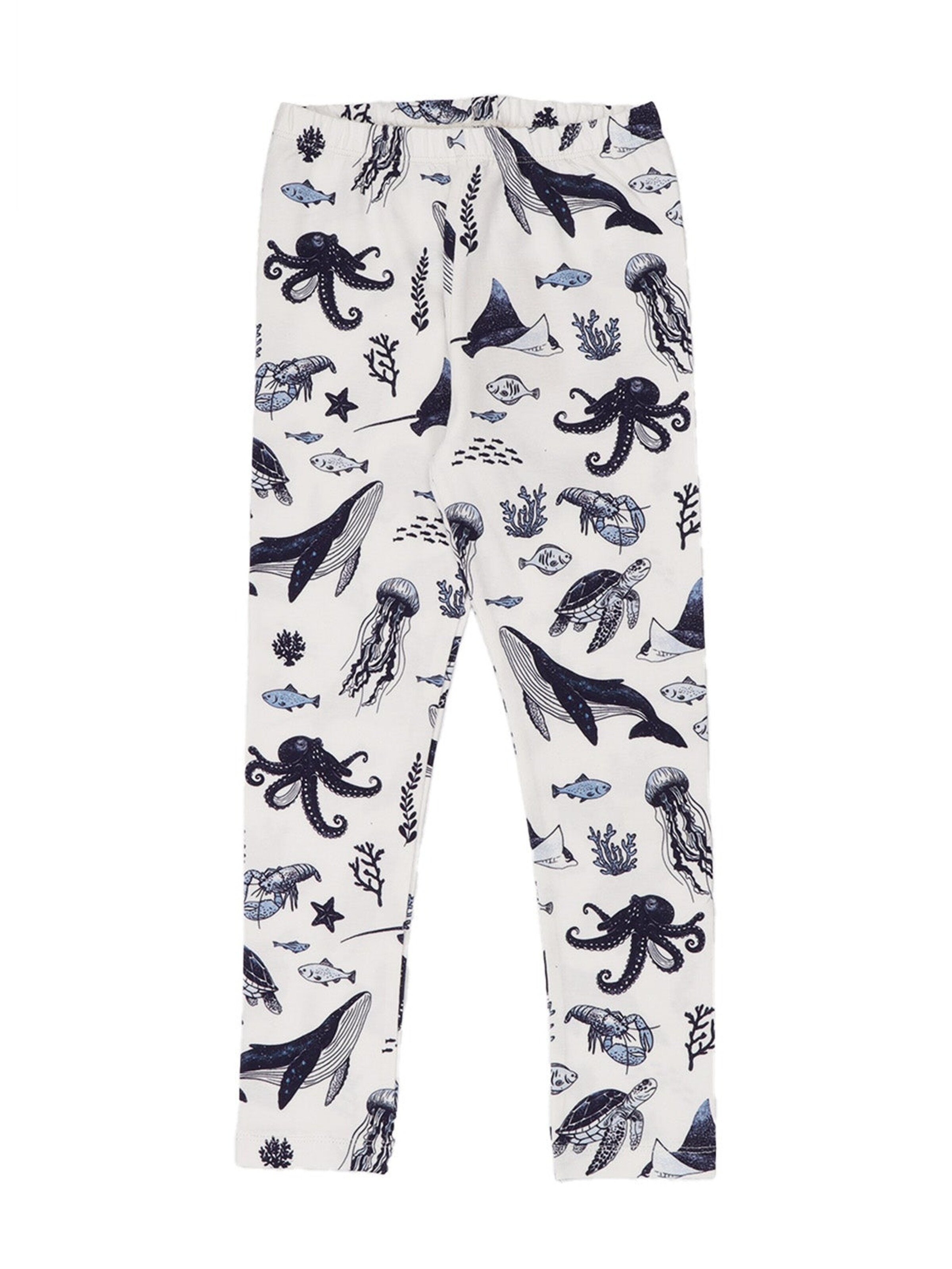 Walkiddy Skinny Leggings 'Walkiddy - Underwater World Leggings'‌‌‌‌‌‌ in Weiß: Vorderseite