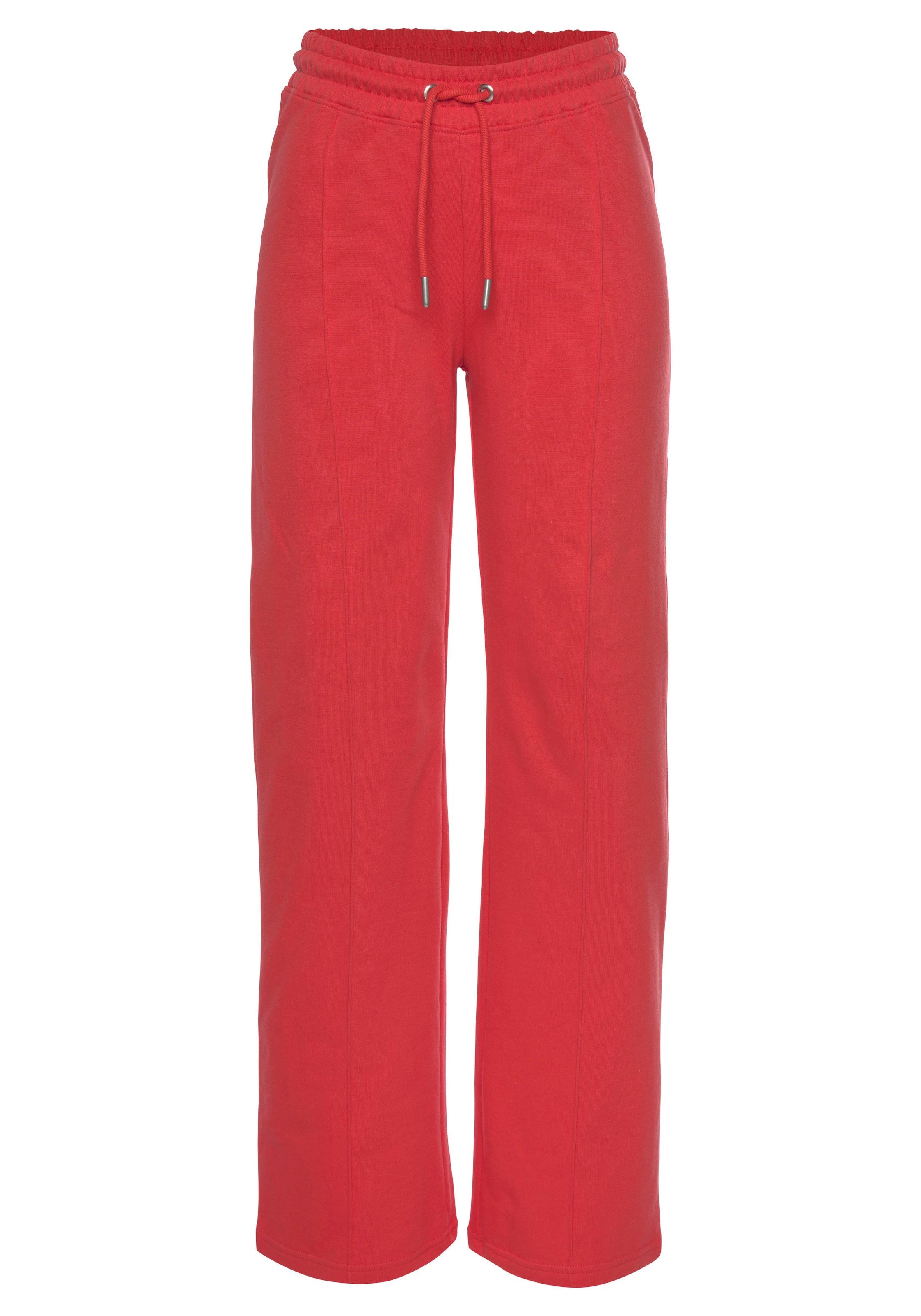 H.I.S Wide leg Pants in Red: front