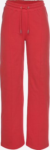 H.I.S Regular Pants in Red: front