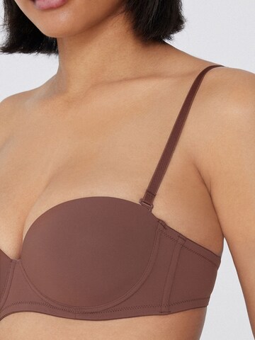 Tezenis Push-up Bra 'Madrid' in Brown