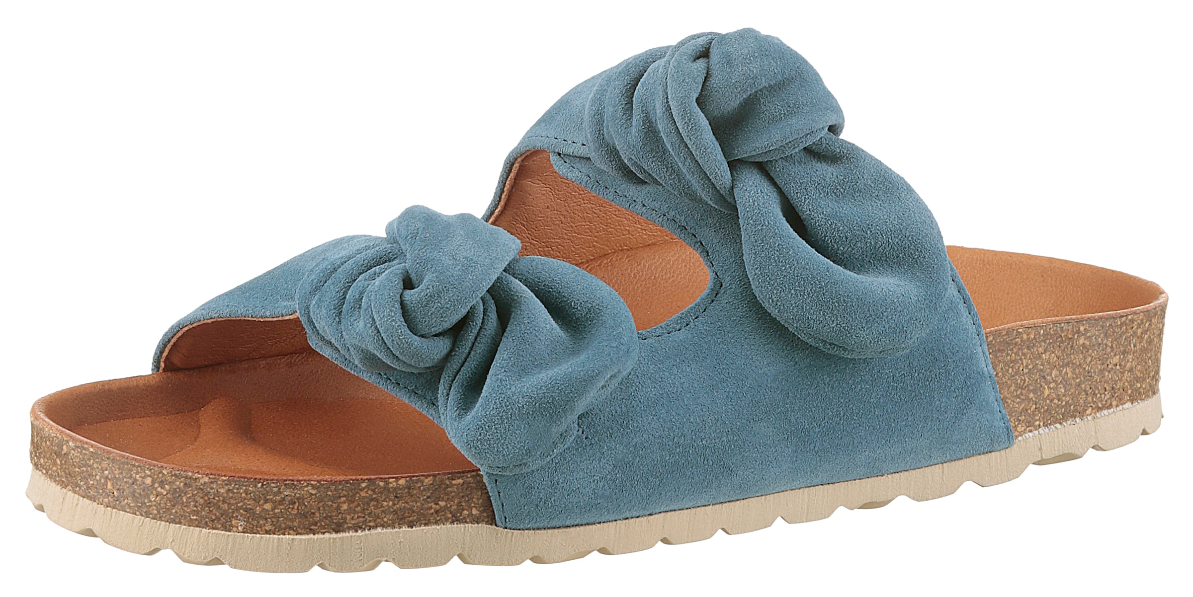 VERBENAS Mules in Blue: front