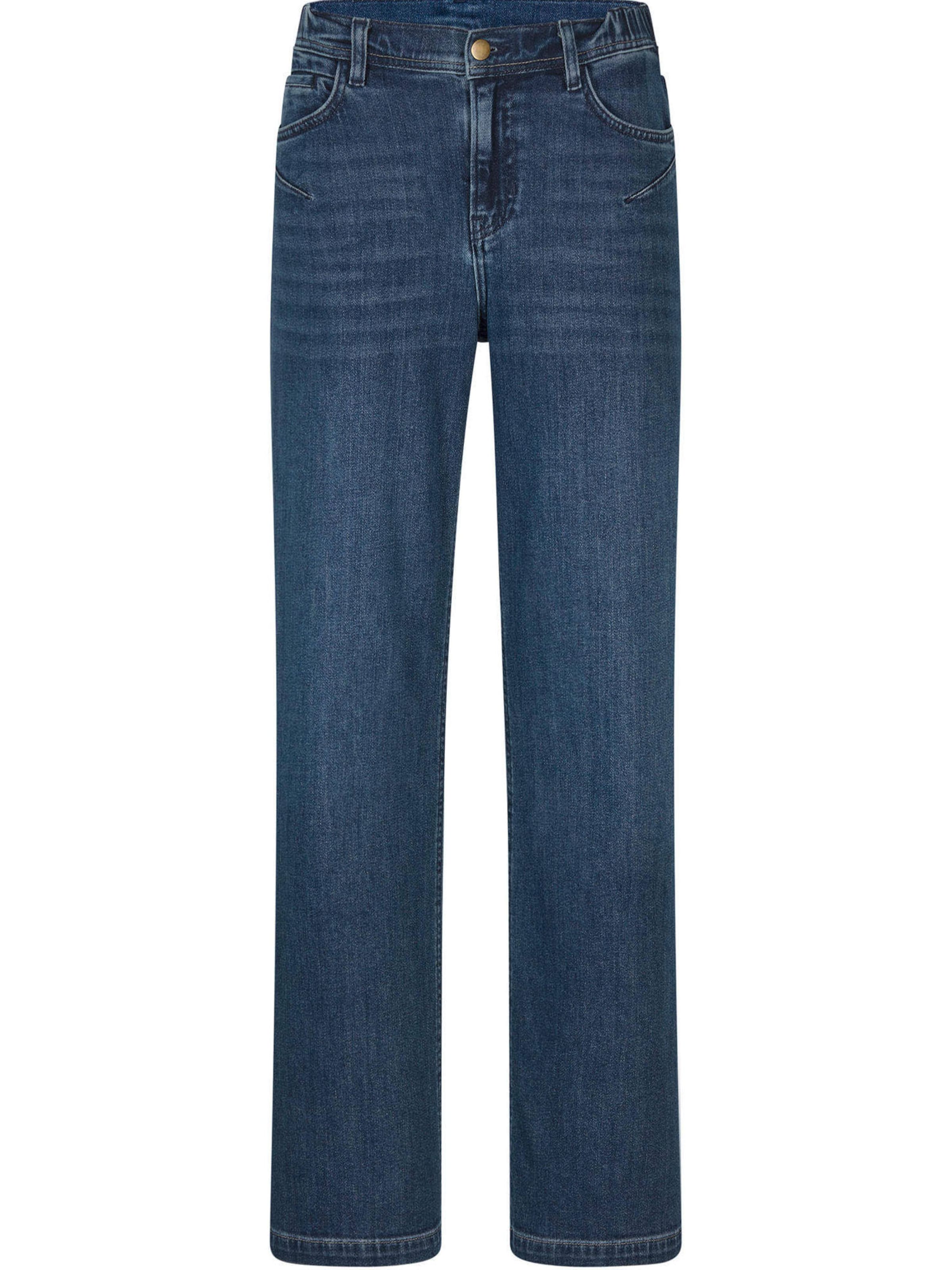 Goldner Loosefit Jeans 'Vera' in Blauw: voorkant