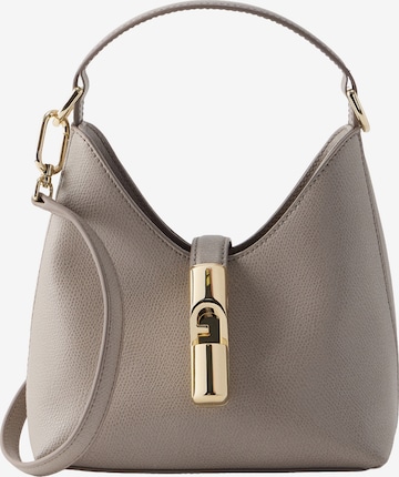 FURLA - Bolso de hombro 'IRIDE' en gris: frente