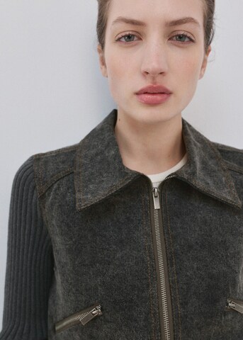 MANGO Between-Season Jacket 'Rrachel' in Grey