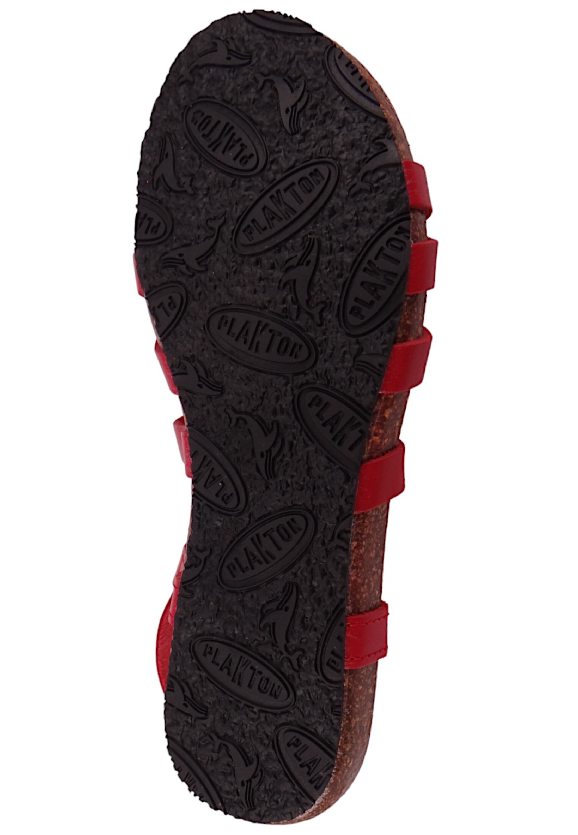 Sandales à lanières Plakton en rouge