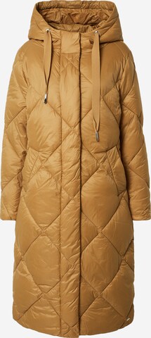 RINO & PELLE Between-Seasons Coat in Brown: front