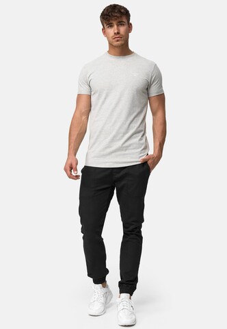 T-Shirt ' Kloge ' INDICODE JEANS en gris