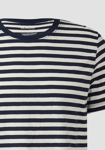 T-Shirt s.Oliver en blanc