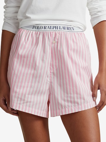 Polo Ralph Lauren Pajama Pants ' Capsule Valentine's Day ' in Pink: front