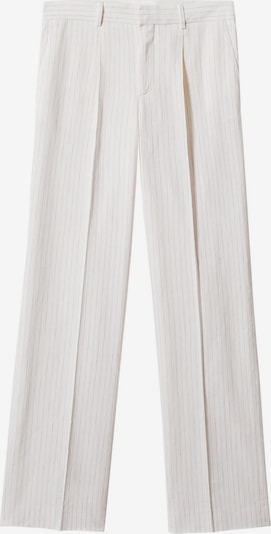 MANGO Kalhoty s puky - světle béžová / bílá, Produkt