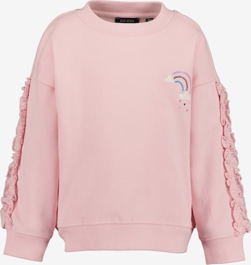 Sweat-shirt BLUE SEVEN en rose : devant