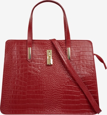 Cluty Handbag in Red: front