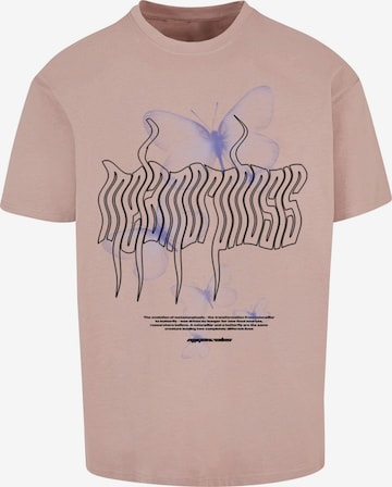 MJ Gonzales T-Shirt 'Metamorphose V.5' in Pink: predná strana