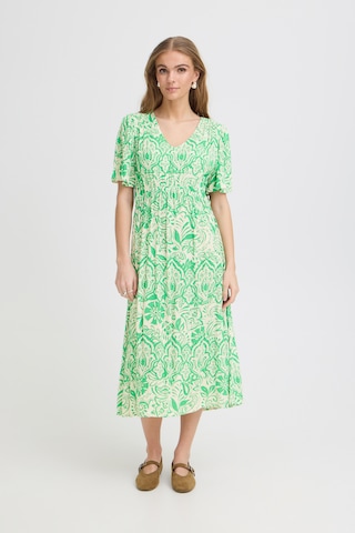 ICHI Dress 'Marrakech' in Beige: front