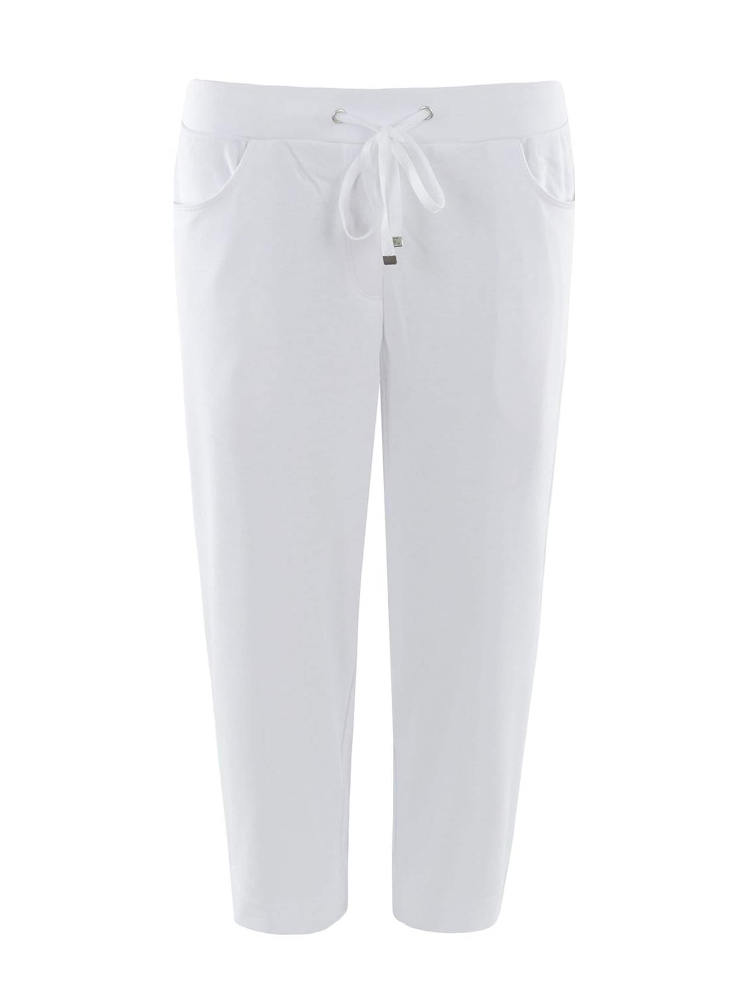 HAJO Regular Pants in White: front