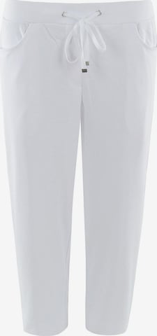 HAJO Regular Pants in White: front