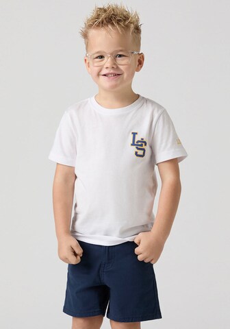 Levi's Kids Shirt in White: front