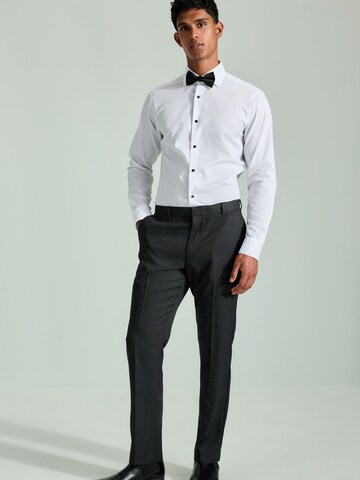 Regular Pantalon à plis Next en gris