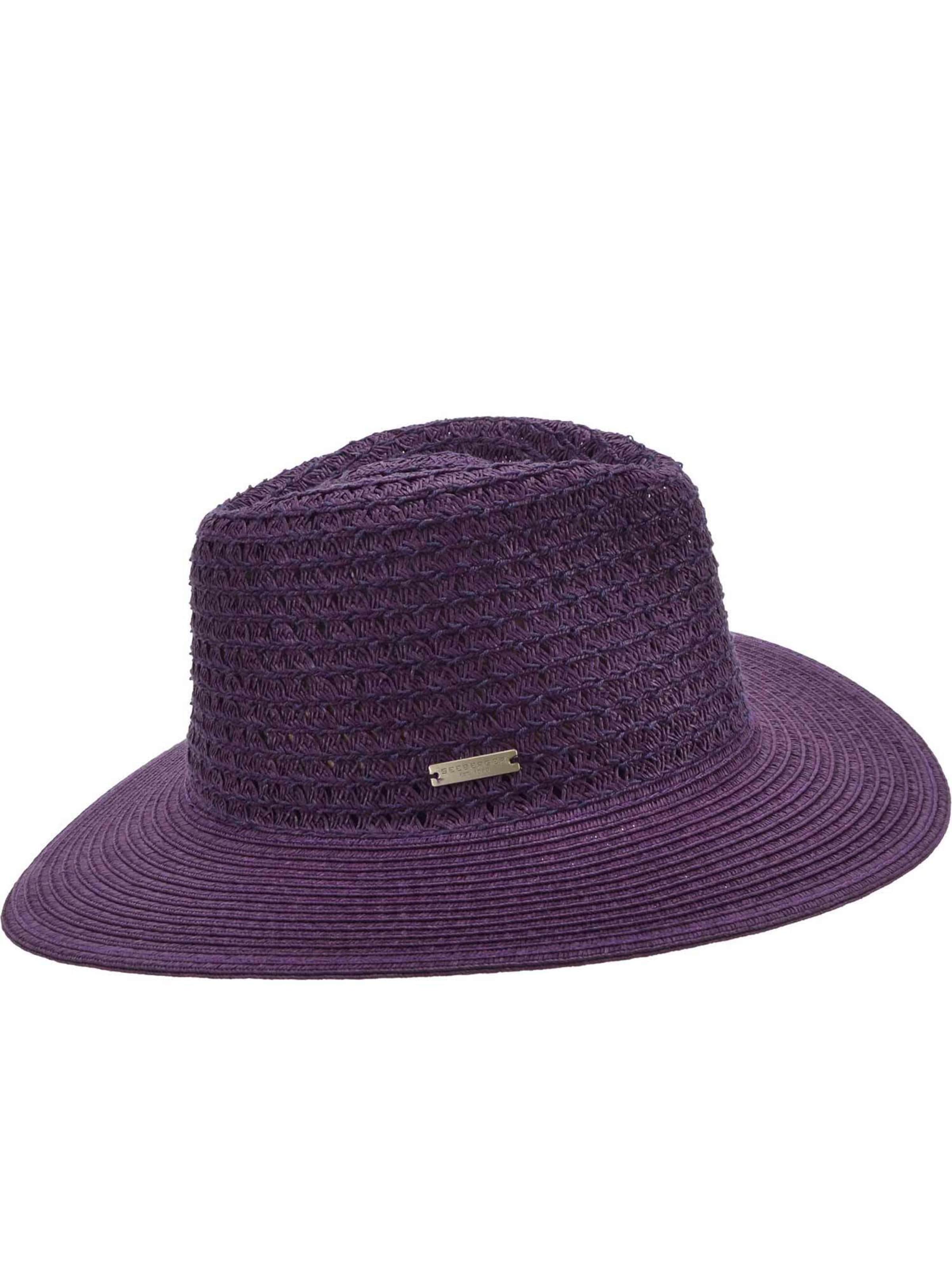 Seeberger Hat 'Hut' in Red: front
