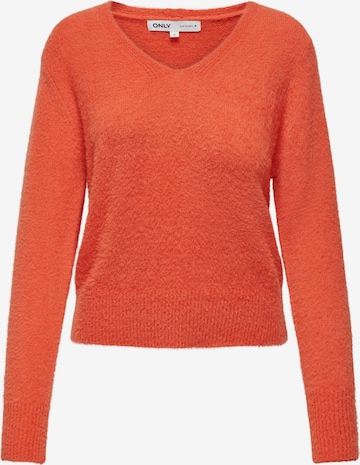 Pullover 'Ella' di ONLY in rosso: frontale