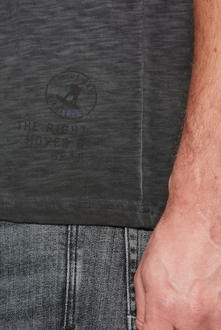 CAMP DAVID - Camiseta en negro