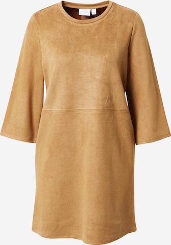 VILA Dress 'SUDA' in Brown: front