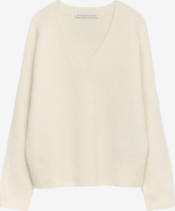 Adolfo DominguezPulover - bijela boja: prednji dio