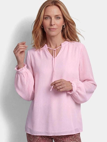 Goldner Blouse in Roze: voorkant