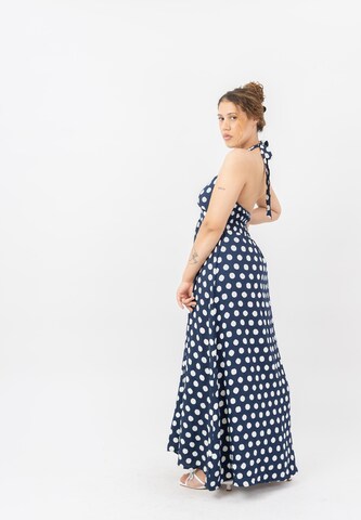 Elara Jurk in Blauw