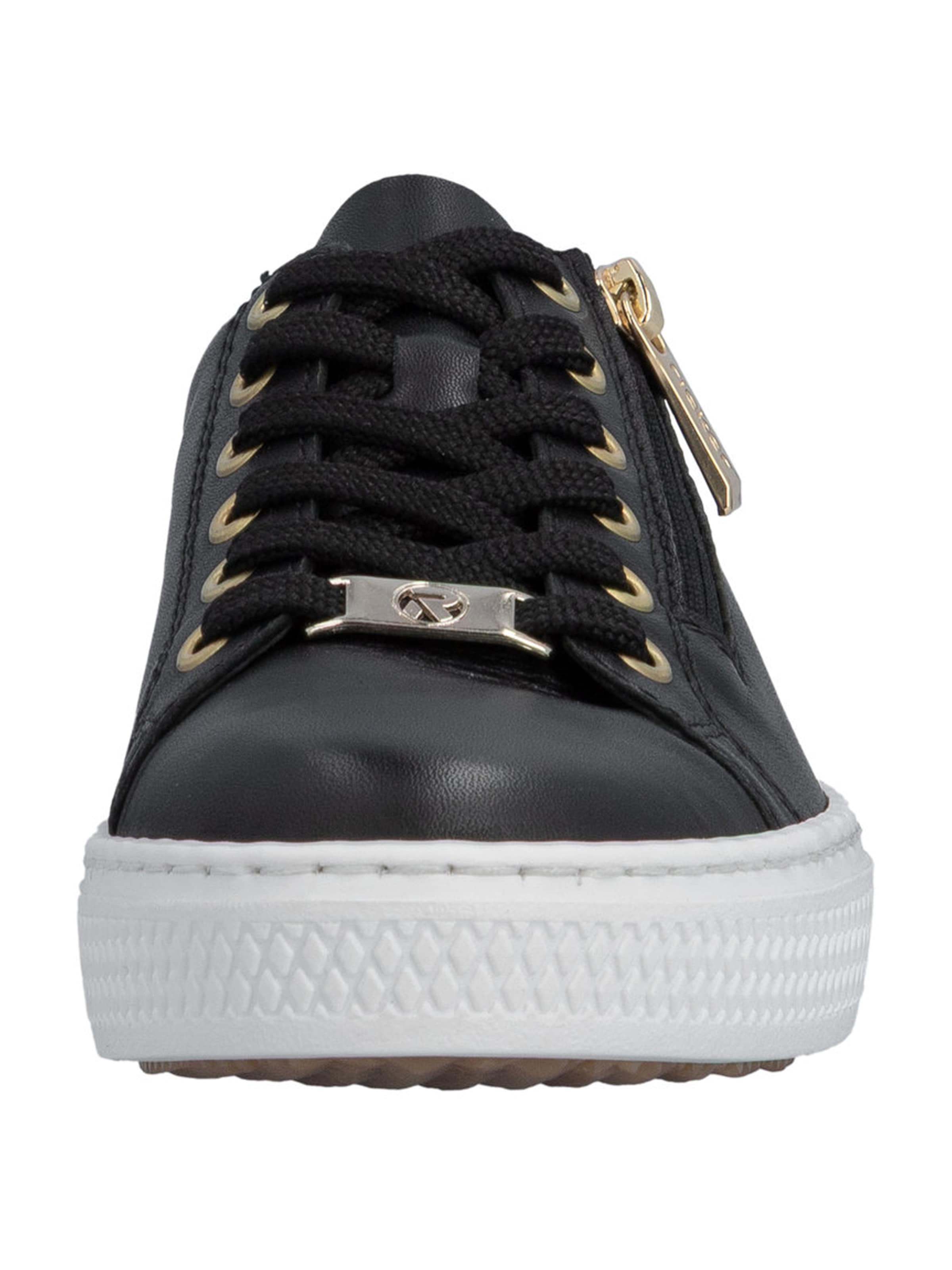 Rieker Trampki niskie w kolorze czarny