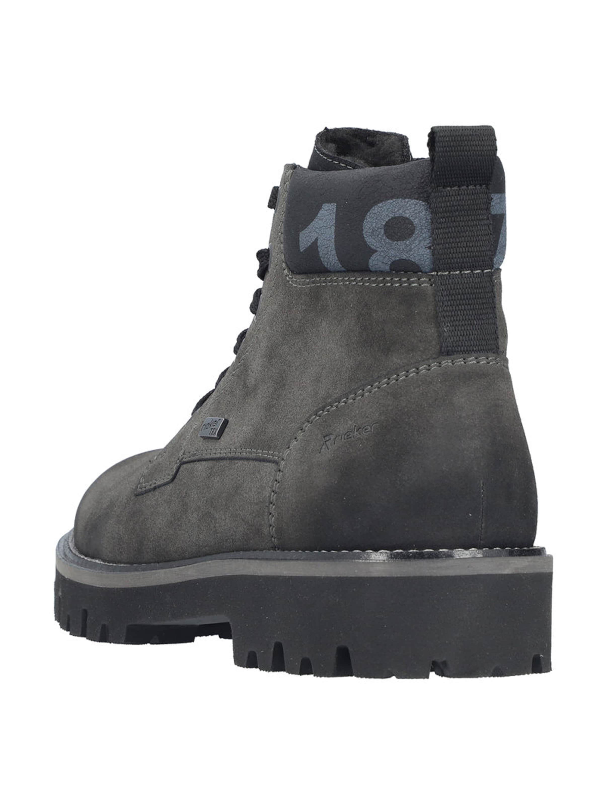 Rieker - Botas com atacadores em cinzento
