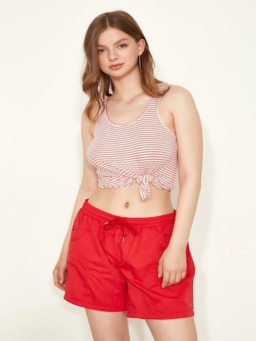 C&City Boardshorts‌‌‌‌‌‌‌ in Rot