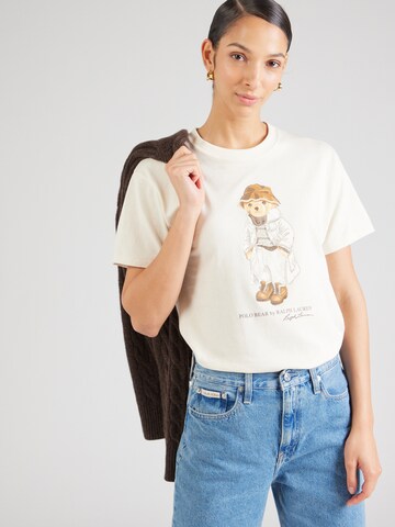Polo Ralph Lauren Shirt in White: front