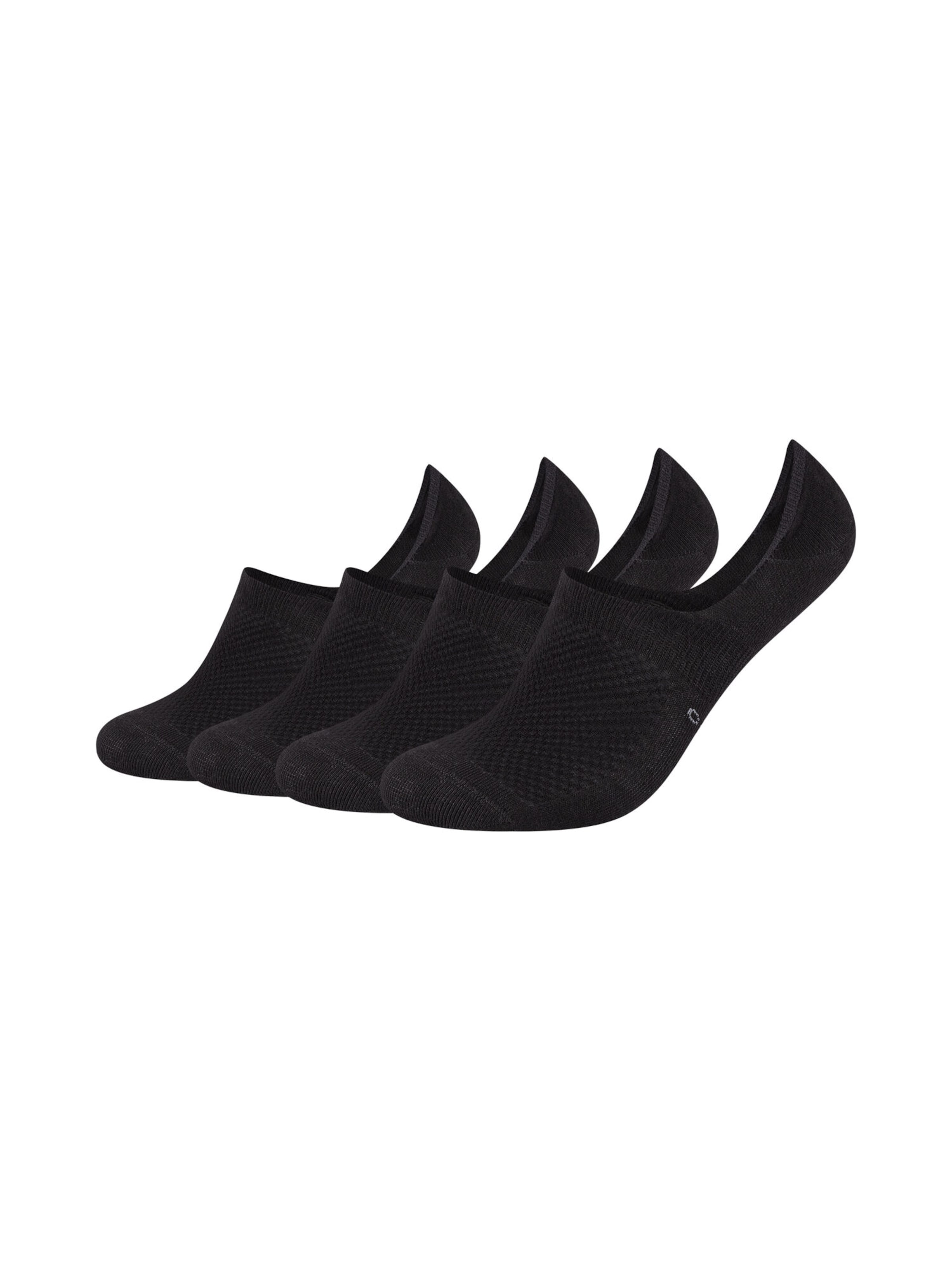 camano Ankle socks in Black: front
