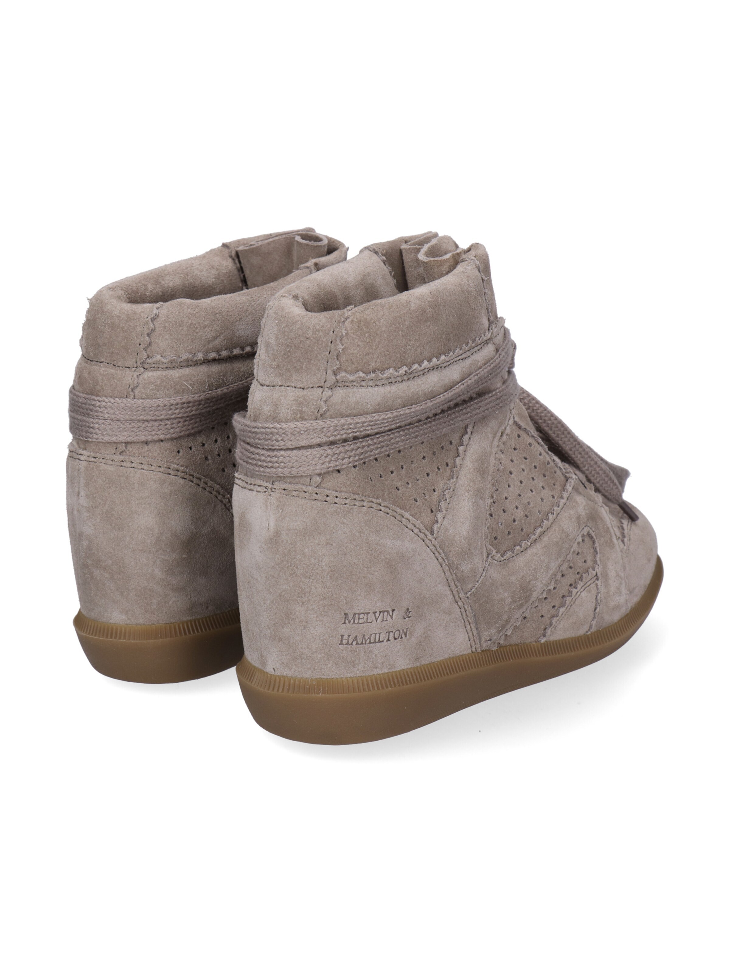 MELVIN & HAMILTON Sneaker high 'Lou 1'‌‌‌‌‌‌‌‌ in Grau