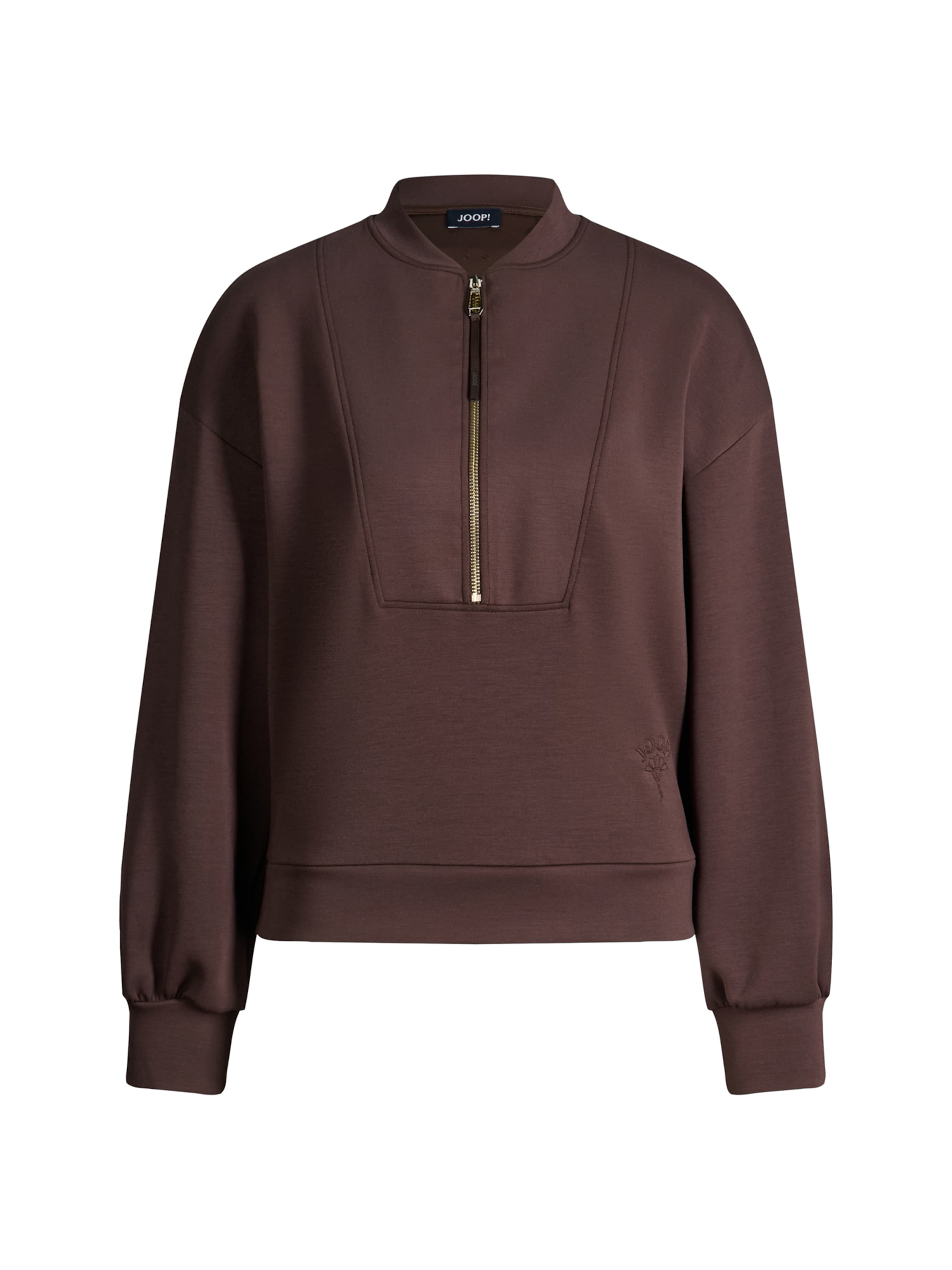 JOOP! Sweatshirt in Bruin: voorkant