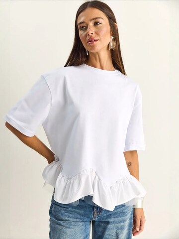 Maglietta 'T-Shirts' di Bianco Lucci in bianco