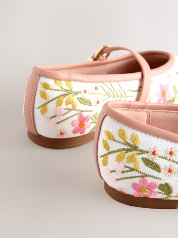 Next Балетки в Белый